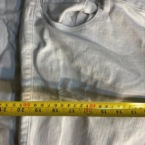 Torrid White Jeans Size 20 Inseam 22 inches Jegging Crop - Picture 5 of 14